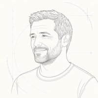 Illustriertes Porträt von Denis Heinemann